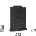 223 10&12 RND Polymer Mags - MDT Polymer Gen 2 - 223 - 12 Round - BLK